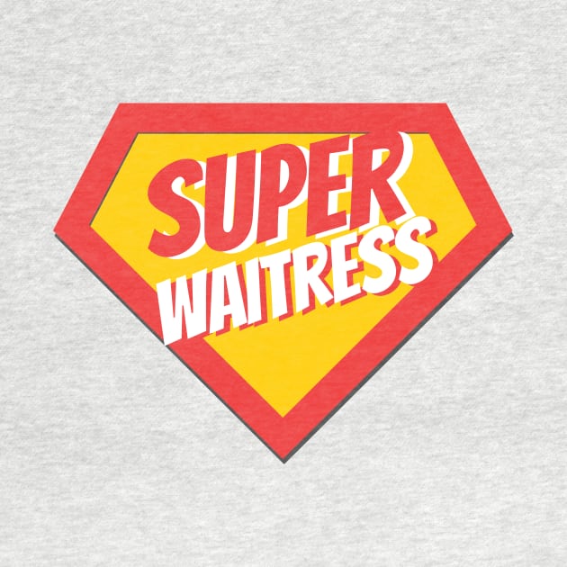 Waitress Gifts | Super Waitress by BetterManufaktur
